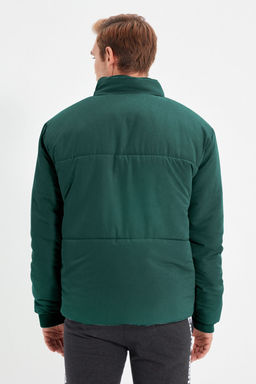 TRENDYOL MAN Koyu Yesil Regular Fit Cepli Ruzgara ve Suya Dayan?kl? Sisme Mont TMNAW22MO0091 - Trendyolmilla фото 21
