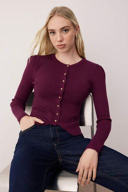 TRENDYOLMILLA Ekru Premium Iplik/Ozel Iplik Bisiklet Yaka Triko H?rka TWOSS25HI00007  фото 2