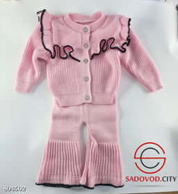 Вязаный костюм для девочек - Bruno фото 15