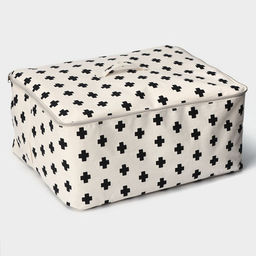 Кофр для хранения вещей Ажур, 554225 см, бежевый