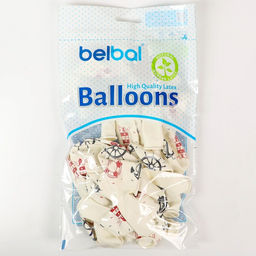 Шары воздушные латексные 14" «Морская тема», пастель, набор 25 шт., виды МИКС