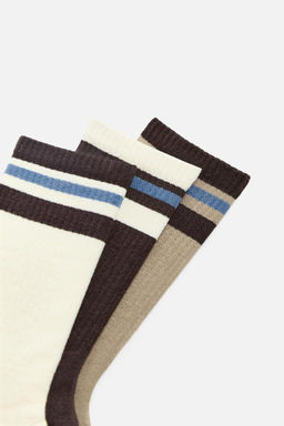 PACK OF 3 STRIPED SOCKS - Zara фото 3