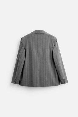STRIPED SUIT BLAZER - Zara фото 8