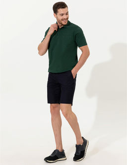 Lacivert Regular Fit Bermuda _ort - Pierre cardin фото 3