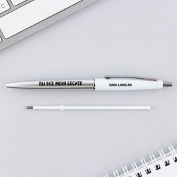 Цена за 10 шт. Ручка прикол, шариковая, синяя паста, 0.7 мм, автоматическая Вы все меня бесите - Artfox фото 3