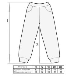 Штаны для мальчика Тирекс - Мариша фото 4
