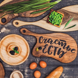 Полотенце Этель Счастье есть 40х73 см, 100% хлопок, саржа 190 гр/м2  фото 3