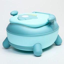 Горшок детский Ракета, цвет голубой