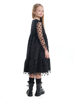 Платье для девочки праздничное нарядная форма детская одежда UD 7850 черный - Mini maxi фото 6