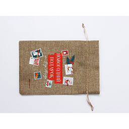 Набор мешков с термонаклейкой «Почта», холща, 3 штуки, 16 х 24 см