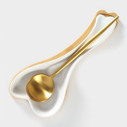 Подставка под ложку BellaTenero, 23×10×2.7 см, фарфор