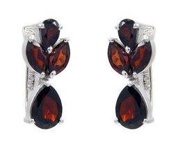 Серьги из серебра гранат, Свод