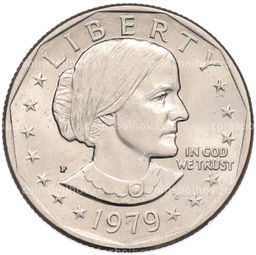 Монета 1 доллар 1979 года P США Сьюзен Энтони