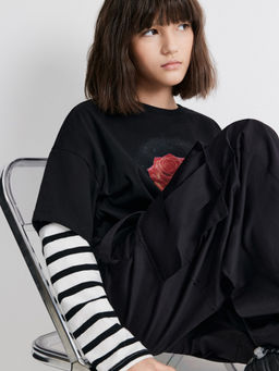 ACOOLA / Брюки детские для девочек Liza черный  фото 5