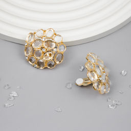 Серьги клипсы Арт. 3V-8388-Y