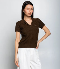 Футболка #КТ933 (3), тёмно-коричневый