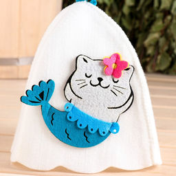 Шапка для бани с аппликацией Адель - Simaland фото 2