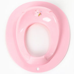 Накладка на унитаз детская Крошка Я «Зайчик», розовый