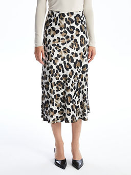 Standart Fit Desenli Kad?n Etek