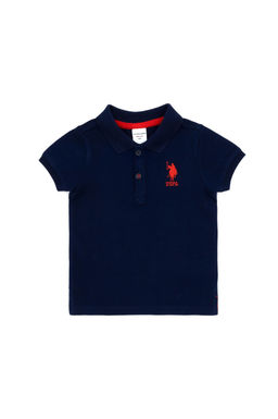 U. S. Polo Assn / Красная базовая футболка-поло для мальчиков - U.s. polo assn фото 6