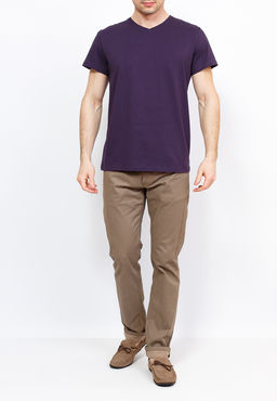 Футболка мужская короткий рукав GREG TS524V (фиолетовый)  фото 3