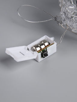 Подвеска световая Снежок, 10 см, 10 LED, от батареек AG13х3, свечение белое - Luazon lighting фото 4