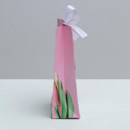 Пакет подарочный с лентой Самой прекрасной, 13 23 7 см - Дарите счастье фото 3