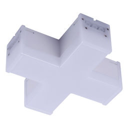 ULO-N11X-12W/4000K IP40 WHITE Светильник светодиодный X-образный. Белый свет (4000K). 1200Лм. Алюминий. Цвет белый. TM Uniel