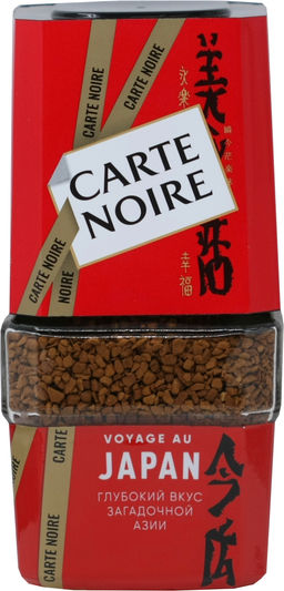 Carte Noire. Voyage au Japan 90 гр. стекл.банка