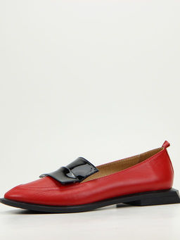 Лоферы EDART 118.Viсtoria bl. red-black R