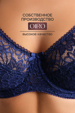 Бюстгальтер кружевной OIRO с цветочным принтом MARTA 2806
