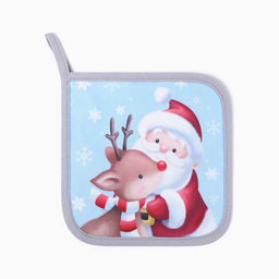 Прихватка Доляна. Новогоднее волшебство, 17?17 см, 35% хлопок, 65% п/э, ватин 250 г/м?