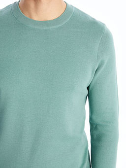 Bisiklet Yaka Erkek Triko Kazak