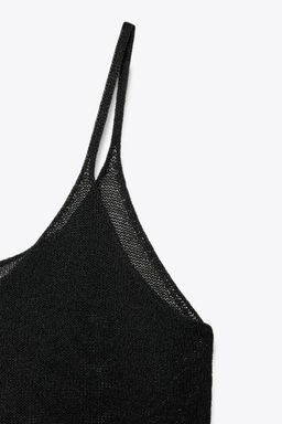 KNITTED STRAPPY TOP - Zara фото 34