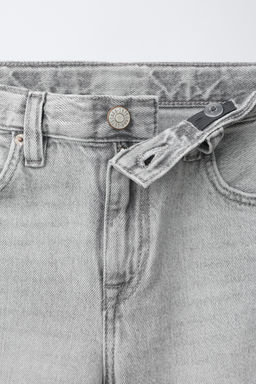 JEANS FLARE FIT DESFLECADO / Gris - Zara фото 3