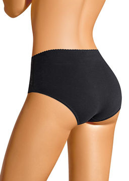 CLE M993 Трусы жен. Кружево хлопок чёрный - Clever wear фото 2