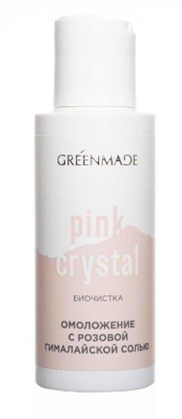 Биочистка д/лица PINK CRYSTAL Омоложение с розовой гималайской солью