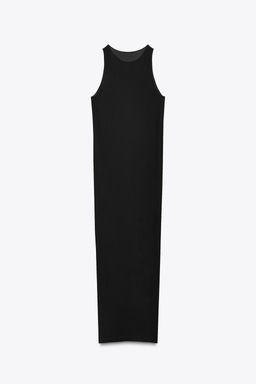 LONG POLYAMIDE DRESS - Zara фото 5