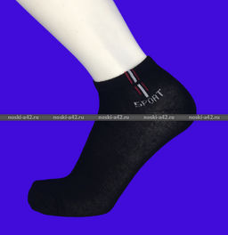Цена за 12 пар. Береза носки мужские укороченные арт. D 09 ассорти 41-47 (фактически 40-43)  фото 3
