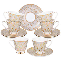 ЧАЙНЫЙ НАБОР LEFARD МЕРЦАНИЕ HА 6 ПЕР. 12 ПР. 270 МЛ