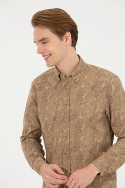 Мужская рубашка с длинным рукавом мужской верблюды 1 бесплатно для 1 зоны в рубашках