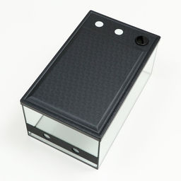 Улиточник со сквозной вентиляцией 45 литров, 55 х 33 х 25 см - Пижон фото 5