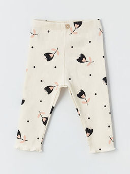 Beli Lastikli Bask?l? K?z Bebek Tayt 2li - Waikiki фото 2