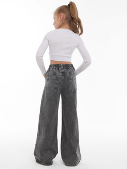 Джинсы-палаццо для девочек - СИНЯЯ МОДА фото 10