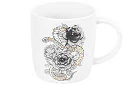 Кружка 380 мл 12,5*9*9,3 см Змея, NEW BONE CHINA - Elan gallery фото 9