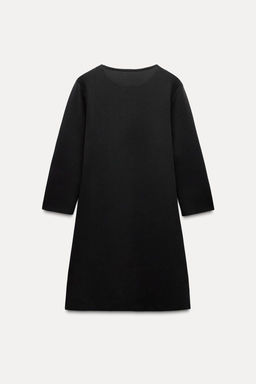 SHORT KNIT DRESS WITH BOWS - Zara фото 7