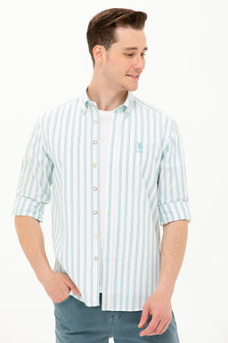 Мужская рубашка Saks Узунколь - U.s. polo assn фото 4