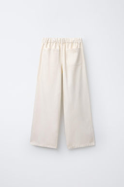 FLOWING WIDE-LEG TROUSERS - Zara фото 2