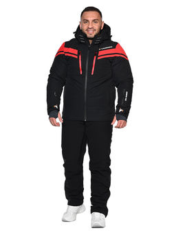 Куртка A8985 Красно-черный