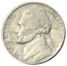 5 центов 1971 года D США